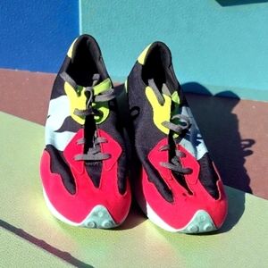 Men New Balance 327 Marblehead Pink Zing Athletic Shoe